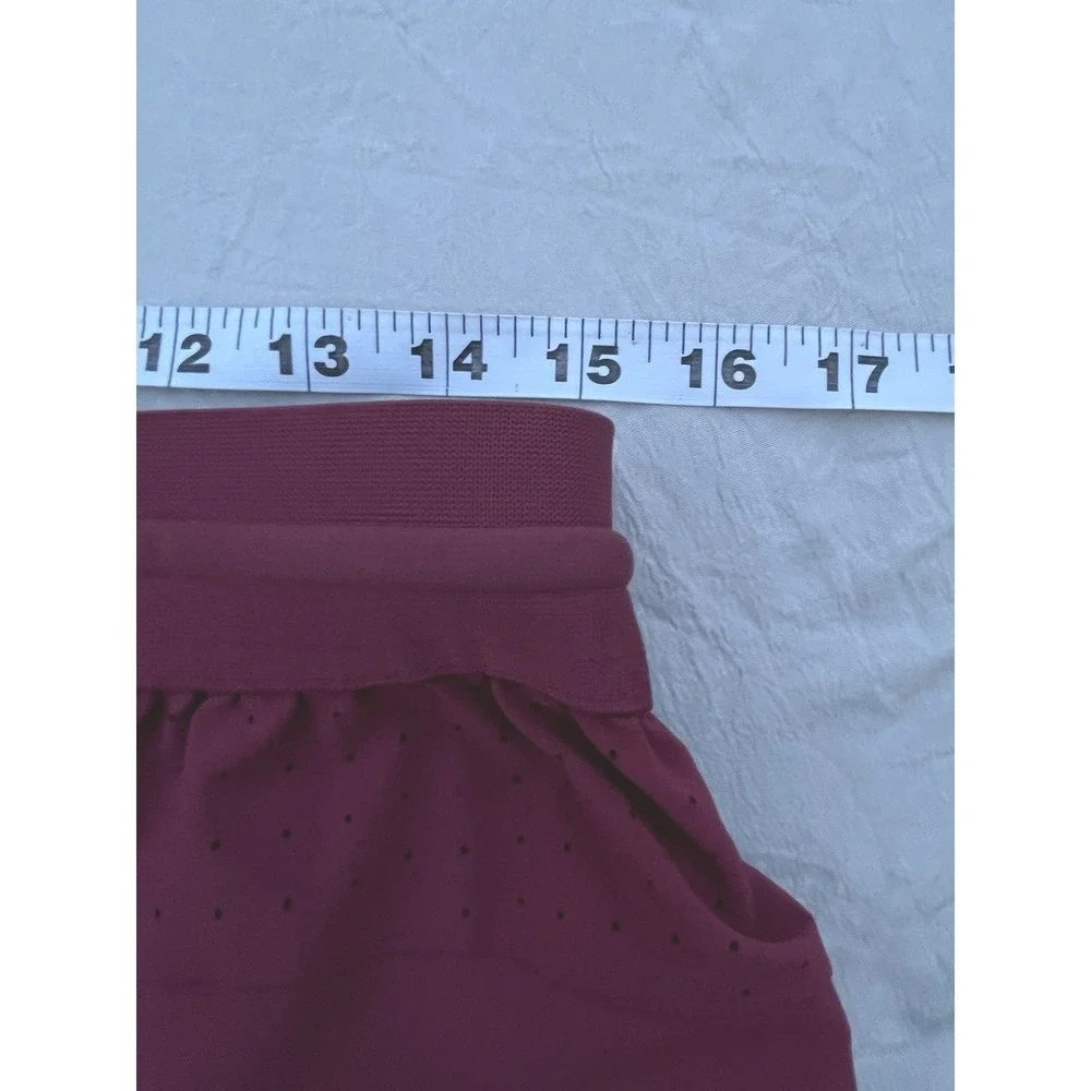 Nike Track Pant Medium Maroon Black Stripe Ankle Zip Dri-fit Poly Jogger New